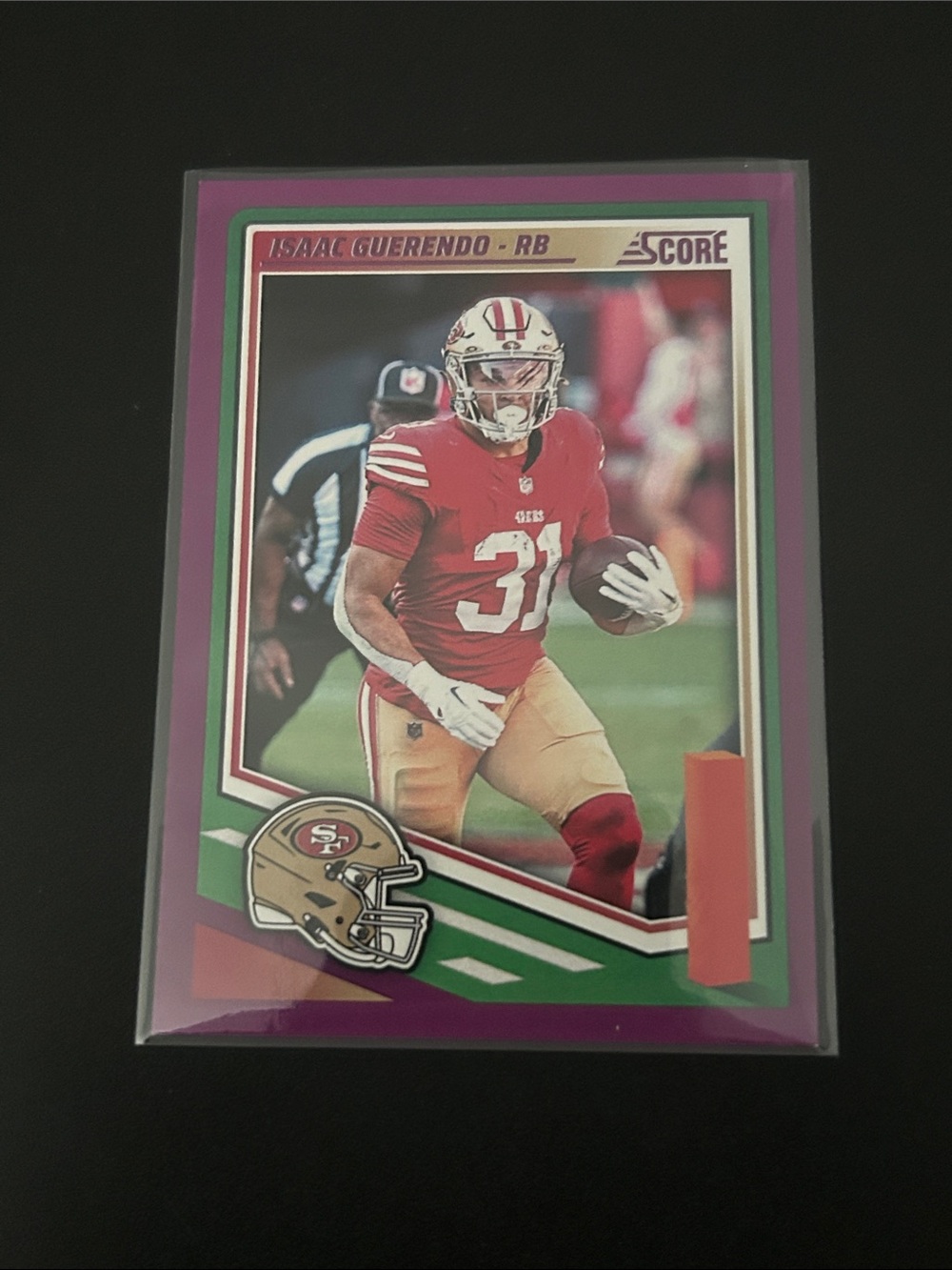 Isaac Guerendo San Francisco 49ers Football Trading Card